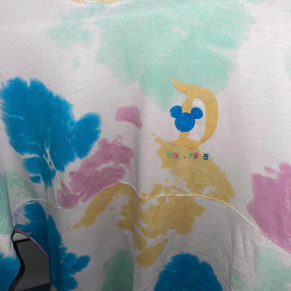 Disneyland Resort tie-dye shirt